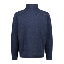 CMP Fleece Jacket Knit-Tech with Stand-up Collar Dark Blue Men